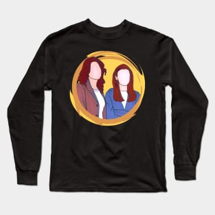 The Girls - Mother and Daughter - When You Lead I Will Follow II Long Sleeve T-Shirt